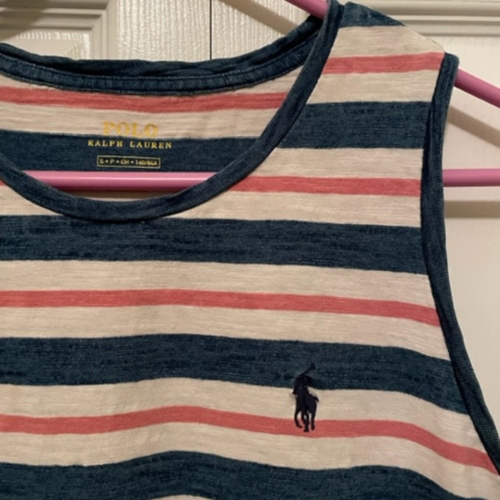 Ralph Lauren/Polo Sleeveless knit striped dress - Picture 6 of 12
